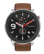 Amazfit GTR Smartwatch (Brown Strap, 47mm)